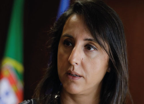 Rosa Monteiro, secretária de estado para a Cidadania e a Igualdade